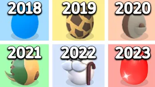 Every Adopt Me Egg And Its Pets