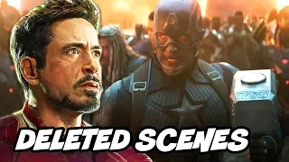 Avengers Endgame Deleted Scenes - Iron Man and Black Widow Alternate Ending Breakdown