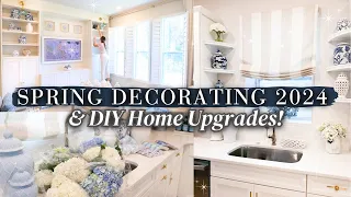 Decorate with Me!🪻DREAMY SPRING DECORATING 2024 + DIY HOME IDEAS!