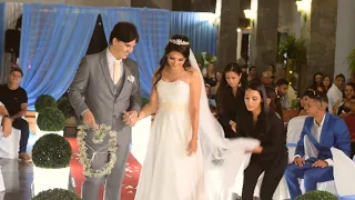 Daminha Foge com as Alianças, Noivo busca e Chora nos Votos Linda pregação no Casamento sobre o Amor