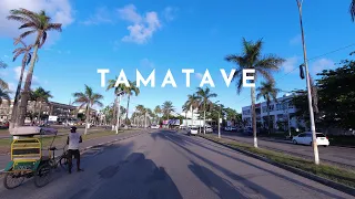 DRIVING DOWNTOWN TAMATAVE - MADAGASCAR 🌴 🇲🇬 4K⁶⁰