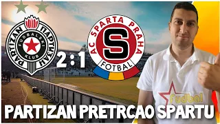 Partizan - Sparta Prag 2:1 ☆ Rikardo i Zdjelar na atomski pogon ☆ Liga konferencija