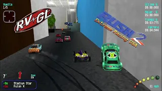 RVGL Re-Volt Pc - Track: Midway Office Rush 2 N64 Race and exploring By: Mace2-0