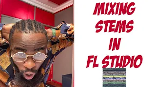 🤯🤯Mixing Beat And Vocal Stems In Fl Studio Episode 1