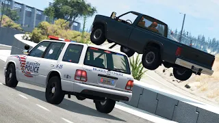 A Day in the Life of BeamNG Police 2 | BeamNG.drive