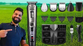 Best👍💯 Trimmer NOVA NG 1153 Digital USB Runtime 160 Mins Trimmer for Men Overall Best 👍💯@NOVA_NG1153