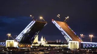 Saint Petersburg Bridge opening 2016