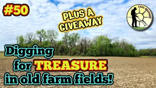 IDH Episode 50: Metal detecting for treasure in old farm fields!