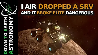 I Broke Elite By Air Dropping a SRV from 1000 KM | Elite Dangerous