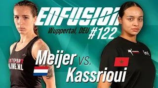 Open-weight Kickboxing World Title... Ibtissam Kassrioui vs. Dajenka Meijer