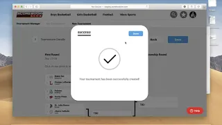 Scorebook Live Playoff Tournament Manager Tutorial