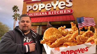 Ochutnávka Popeyes KTERÝ BUDE BRZY V ČR! Je lepší než KFC?