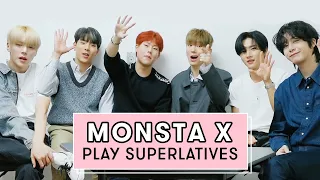 MONSTA X Reveal the Best Dancer, Most Fit, Biggest Flirt and More! | Superlatives | Seventeen