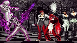 [KOF Mugen] Orochi Iori XIII LV 2 Vs Iori Yagami Team