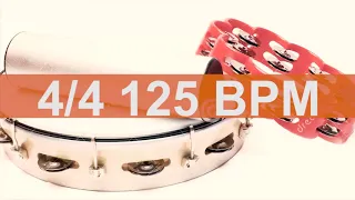 🔴 125 BPM Tambourine Metronome