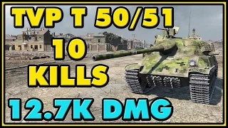 World of Tanks | TVP T 50/51 - 10 Kills - 12.7K Damage