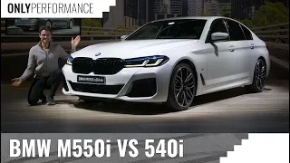 BMW 540i M Sport or M550i M Performance ? new BMW 5-Series Facelift comparison REVIEW