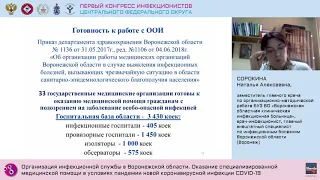 Организация инфекционной службы в Воронежской области.