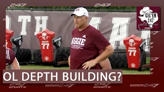 Texas A&M scrimmage takeaways, are more options emerging along OL? | Gig'Em 247 Podcast