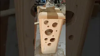 Original lámpara de madera reciclada de madera reciclada de palet
