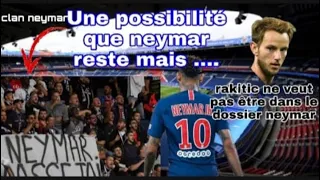 « NEYMAR PEUT RESTER MAIS.... LE CLAN NEYMAR S’EXPRIME! RAKITIC NE VEUT PAS DU PSG!(LA RÉUNION??)