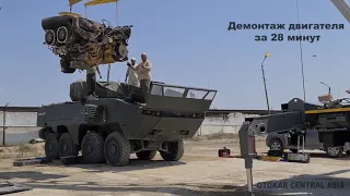 ARMA 8x8 - Deneysel askeri kullanımı / Kazakistan Cumhuriyeti