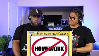 Kidd and Cee Reacts To The Hell of Homework (Degenerocity)