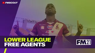 FM 21 Star Free Agents For Lower Leagues | Football Manager 2021