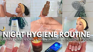 My Cozy Winter Hygiene & Self Care Routine for Nighttime | skin care + feminine hygiene