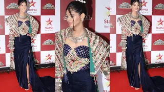 Pranali Rathod Looking Gorgeous 🥰 At Star Parivaar Awards 2023 in Mumbai