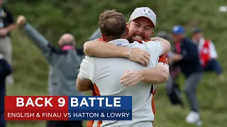 Shane Lowry & Tyrrell Hatton Go Blow For Blow with Tony Finau & Harris English | 2020 Ryder Cup