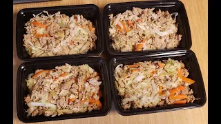 Eggroll In A Bowl Meal Prep or Freezer Prep