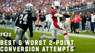 Best & Worst 2-Point Conversion Attempts from the 2022 NFL Season