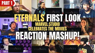 Eternals First Look REACTION MASHUP | Marvel Studios Celebrates The Movies | Teaser Trailer