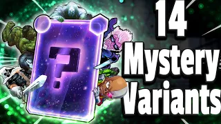 Opening 14 Mystery VARIANTS In MARVEL SNAP!