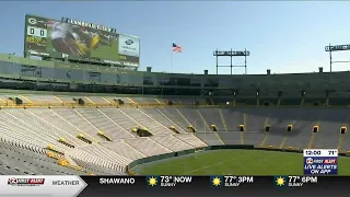 Packers show off Lambeau Field's new video boards