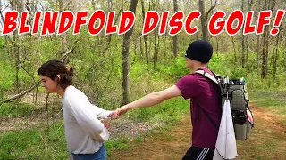 Blindfold Disc Golf Challenge | Feat. The Foundation Wives