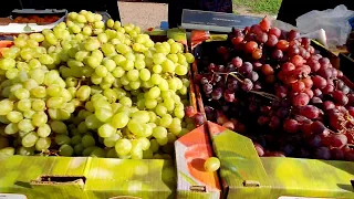 Ейск. Август. Ярмарка выходного дня. Цены на продукты.