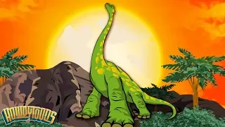 Dinosaur Songs - Plant Eaters! | Brachiosaurus, Diplodocus and Brontosaurus