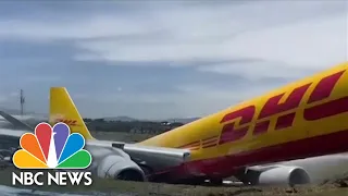 Watch: Cargo Plane Splits In Half After Emergency Landing In Costa Rica