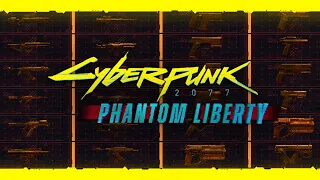 Вся документация на легендарное оружие в Cyberpunk 2077: Phantom Liberty / All Crafting spec weapons