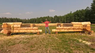 This Log Home Build is Going to Be Perfect? - Building My Log Home Pt. 6