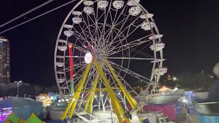CNE Midway at night 2022