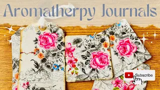 Junk journal Masterboard - Part 1 Aromatherapy Napkin Tags