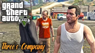 GTA 5 PS5 - Mission Walkthrough Gameplay Part 25 - Three's Company [4K UHD 60fps] #ps5#gta5