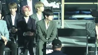 190424 BTS V 방탄소년단뷔 귀여워 귀여워!!  cute cute cute!! The fact music awards.