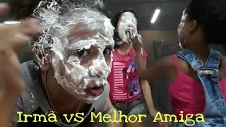 Irmã vs Melhor Amiga com torta na cara (Quem será que ganhou?)