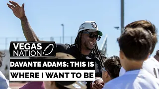 Davante Adams on his commitment to remain a Raider