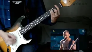 John Frusciante - Scar Tissue SOLO live at Chorzów 2007 - GUITAR COVER SOLO 1/2 - RHCP