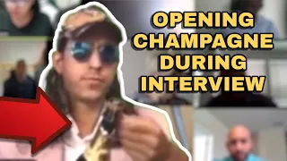 Drinking Champagne During Job Interview | Florida Man